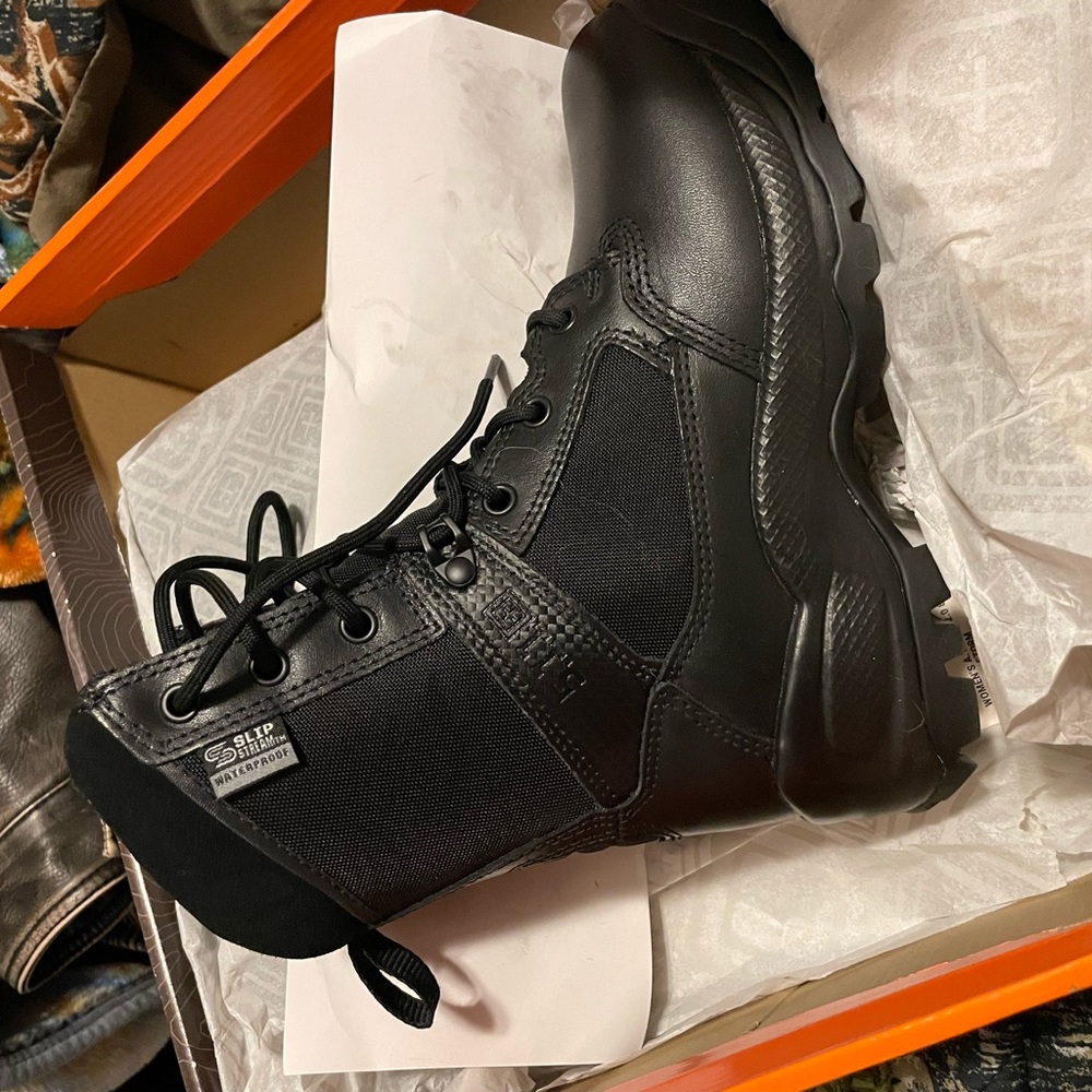 Women’s 5.11 boots. Brand new. Never worn. Straight from box. Size 7.